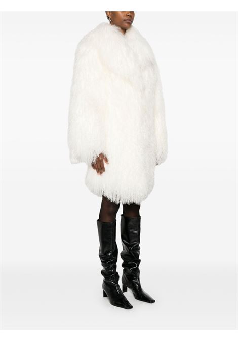 Cappotto in shearling in bianco Self-portrait - donna SELF-PORTRAIT | RS25207CC