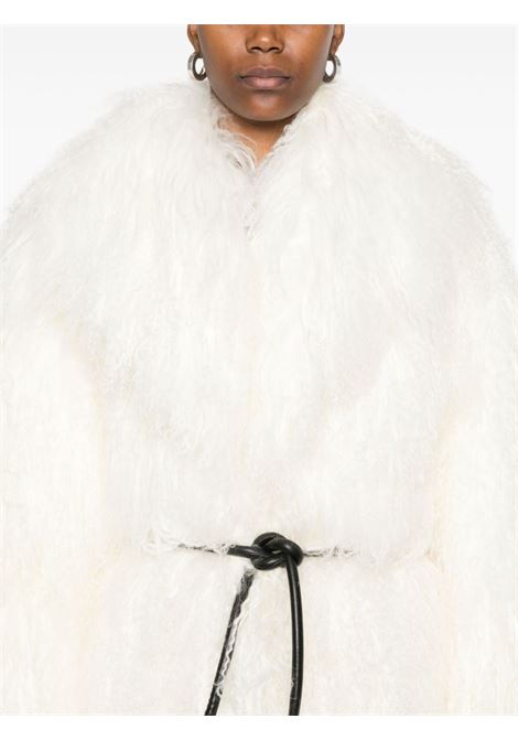 Cappotto in shearling in bianco Self-portrait - donna SELF-PORTRAIT | RS25207CC