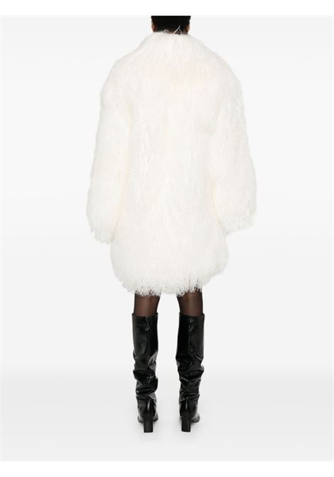 Cappotto in shearling in bianco Self-portrait - donna SELF-PORTRAIT | RS25207CC