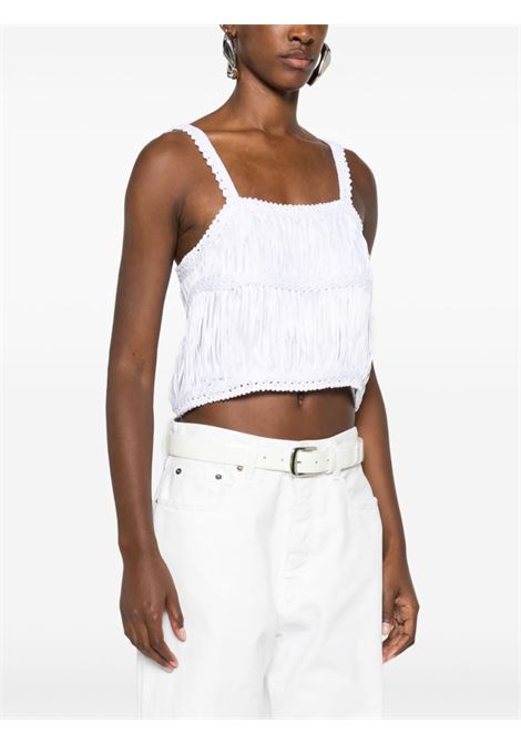 White pleat-detail top Simkhai - women SIMKHAI | 3242129KWHT