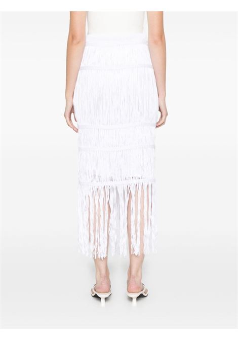 White fringed maxi skirt Simkhai - women SIMKHAI | 3243020KWHT