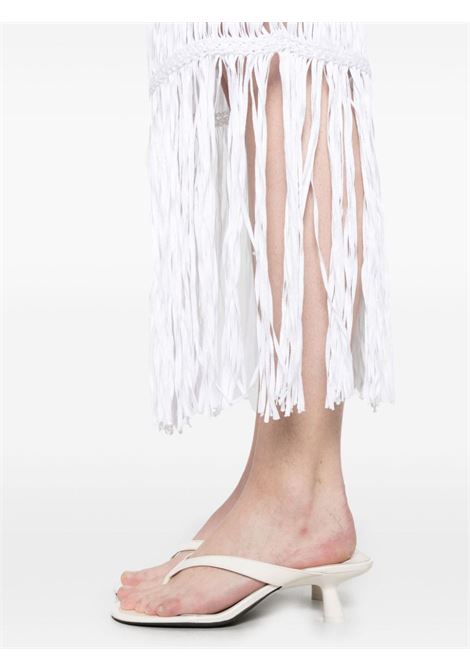 White fringed maxi skirt Simkhai - women SIMKHAI | 3243020KWHT