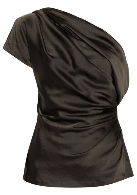 Blusa Phoebe in marrone cioccolato Simkhai - donna