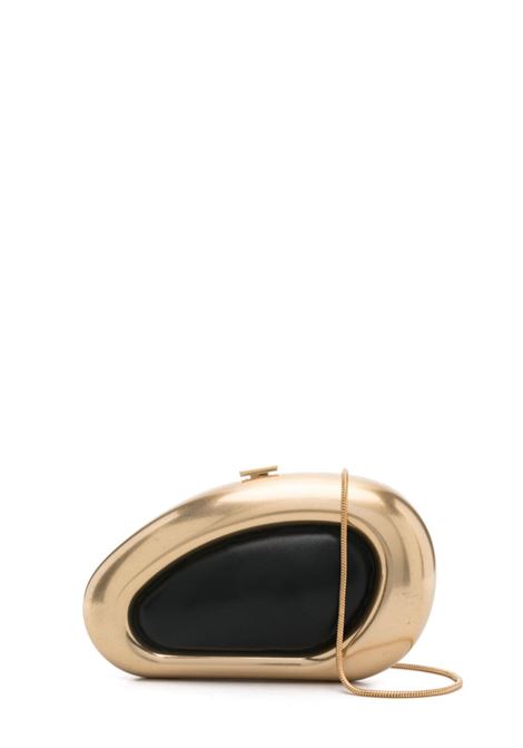 Black and gold Luna clutch bag Simkhai - women SIMKHAI | Clutch bags | 524H001METBLKGLD