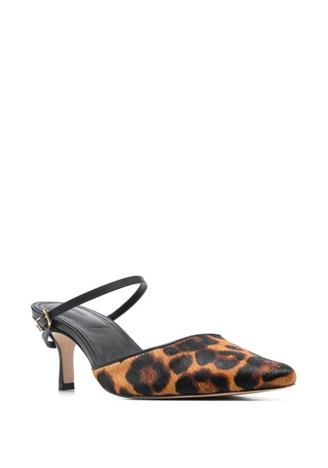 Mules Kieran 65mm in marrone animalier Simkhai - donna SIMKHAI | 524S004HNTRL