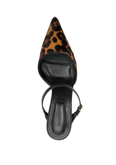 Mules Kieran 65mm in marrone animalier Simkhai - donna SIMKHAI | 524S004HNTRL