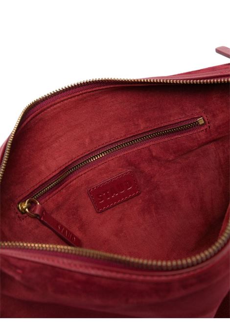 Borsa a spalla Wally in bordeaux Staud - donna STAUD | H24F6010UNPNT