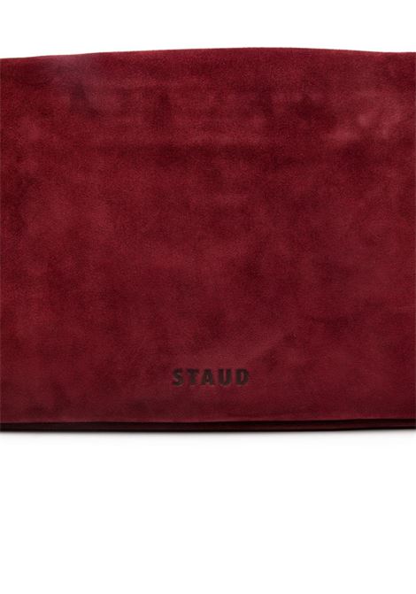 Borsa a spalla Wally in bordeaux Staud - donna STAUD | H24F6010UNPNT