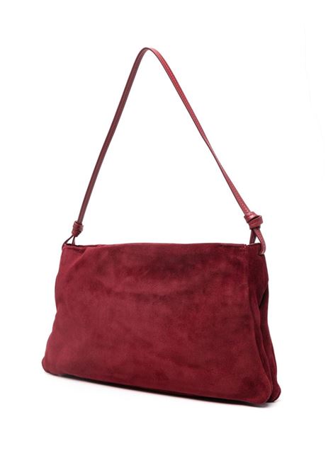 Borsa a spalla Wally in bordeaux Staud - donna STAUD | H24F6010UNPNT