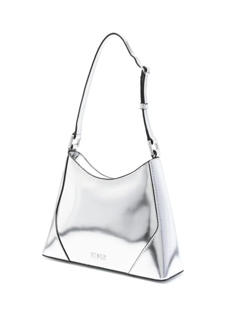 Borsa a spalla Linda in argento Staud - donna STAUD | H24P6014MLCHRM