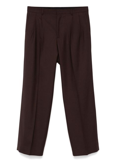 Brown wide pleated trousers Sunflower - men SUNFLOWER | Trousers | 4149170