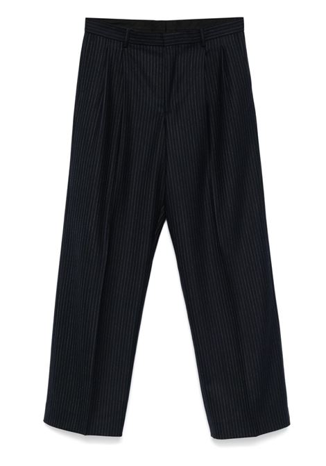 Blue wide pleated trousers Sunflower - men