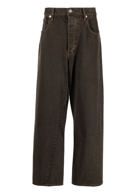 Vintage brown wide-leg jeans Sunflower - men