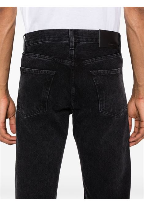 Jeans dritti a vita media in nero Sunflower - uomo SUNFLOWER | 5094708