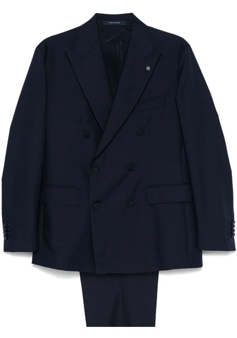 Navy blue double-breasted suit Tagliatore - men TAGLIATORE | Suits | 2SNY10BNT150108B1260