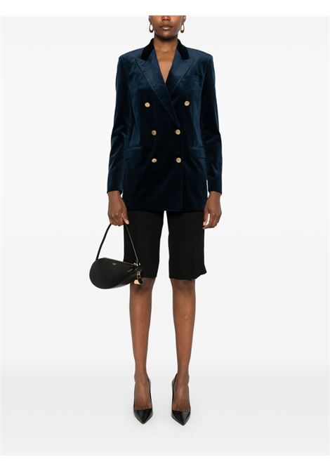 Blazer in velluto doppiopetto in blu Tagliatore - donna TAGLIATORE | JJASMINE10B800007B1378