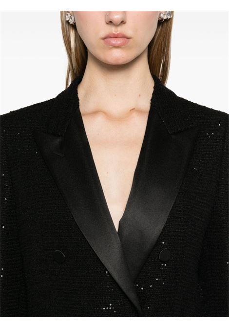 Blazer con paillettes in nero Tagliatore - donna TAGLIATORE | KPARIGI10A970149N1250