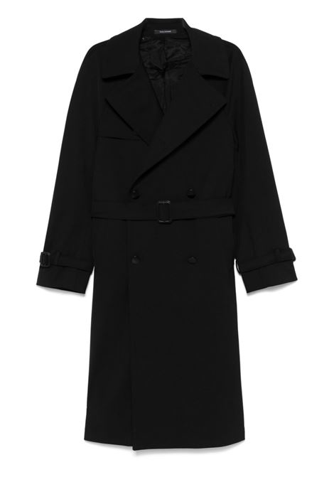 Cappotto con cintura Len in nero Tagliatore - uomo TAGLIATORE | LEN150094N3375