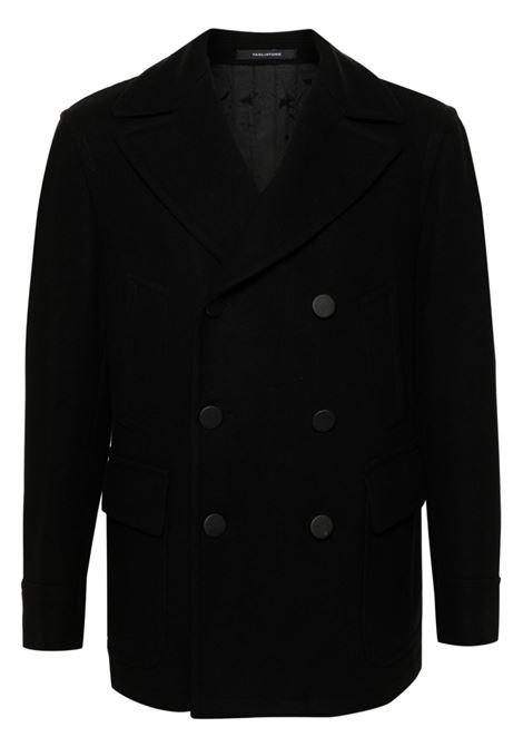 Black Sailing double-breasted jacket Tagliatore - men