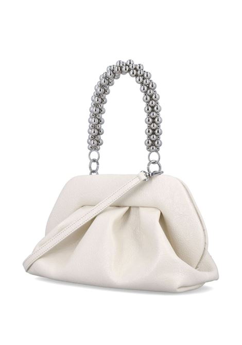 Borsa a mano Tia handle beads in bianco e argento THEMOIRè - donna THEMOIRè | TMFW24THO101MN