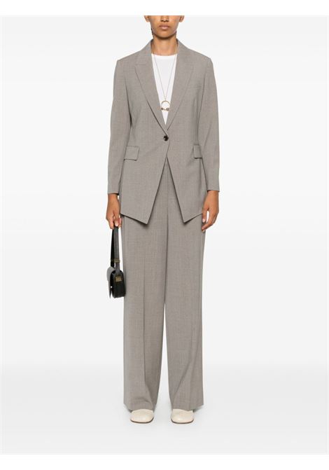 Blazer effetto mélange in lana in grigio chiaro Theory - donna THEORY | H0101113PFA