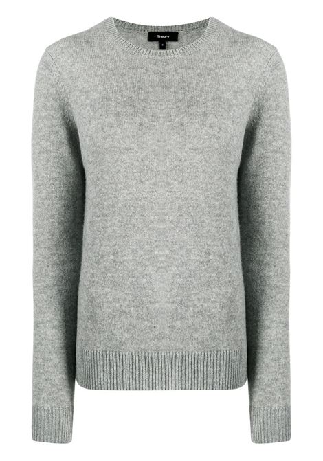 Grey knitted construction jumper Theory - women