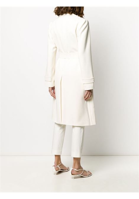 Cream belted trench coat Theory - women THEORY | J0709411Y0C