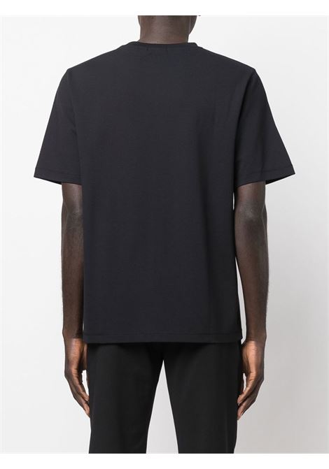 Black round-neck short-sleeve T-shirt Theory- men THEORY | M0196528001