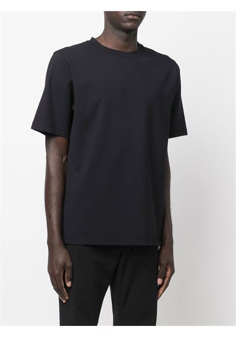 Black round-neck short-sleeve T-shirt Theory- men THEORY | M0196528001