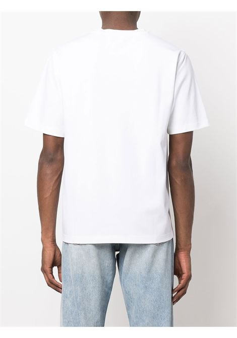 White crew-neck short-sleeve T-shirt Theory - men THEORY | M0196528100