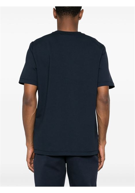 Black crew-neck short-sleeve T-shirt Theory - men THEORY | M0196528XHX