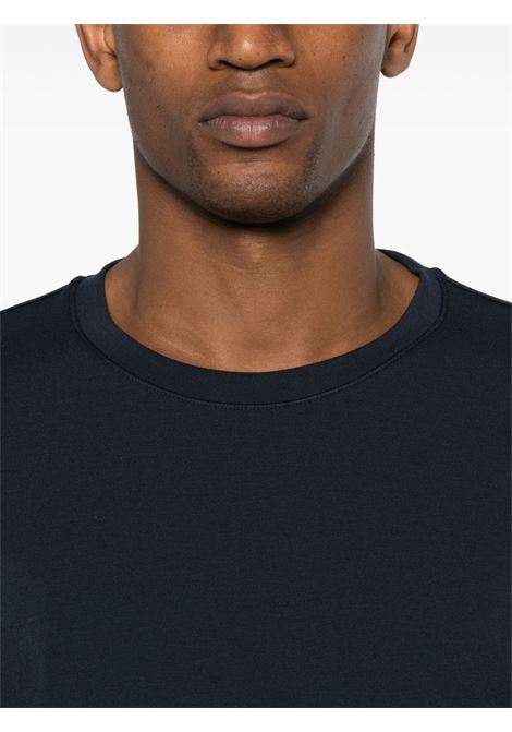 Black crew-neck short-sleeve T-shirt Theory - men THEORY | M0196528XHX