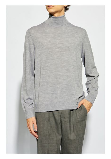 Light grey roll-neck jumper Lemaire - men THEORY | M0781705WM1