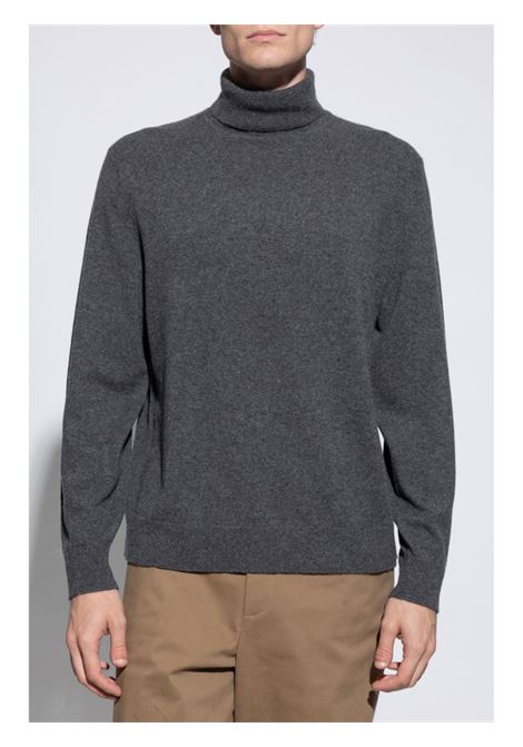 Grey roll-neck cashmere jumper Theory - men THEORY | N0888705B21