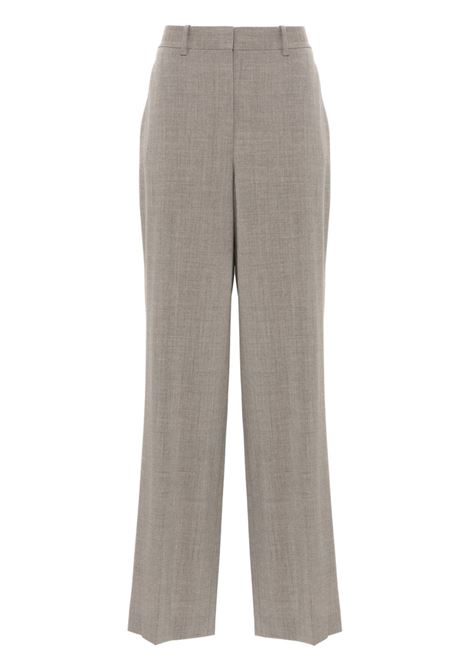 Pantaloni mélange in lana in grigio chiaro Theory - donna THEORY | Pantaloni | O0101208PFA