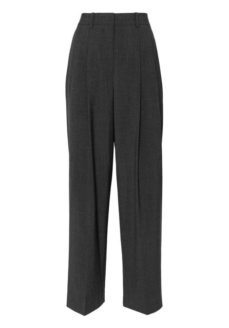 Dark grey double pleat trousers Theory - women