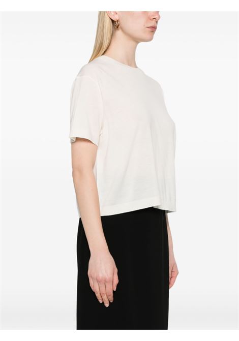 Top crop in maglia  in bianco Theory - donna THEORY | O0711719CX1