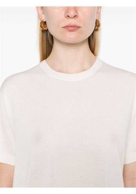 Top crop in maglia  in bianco Theory - donna THEORY | O0711719CX1