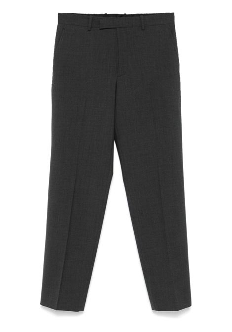 Grey straight-leg twill trousers Theory - men THEORY | O077120707N