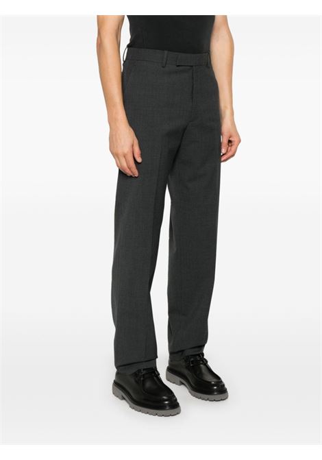 Grey straight-leg twill trousers Theory - men THEORY | O077120707N