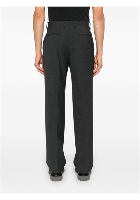 Grey straight-leg twill trousers Theory - men THEORY | O077120707N