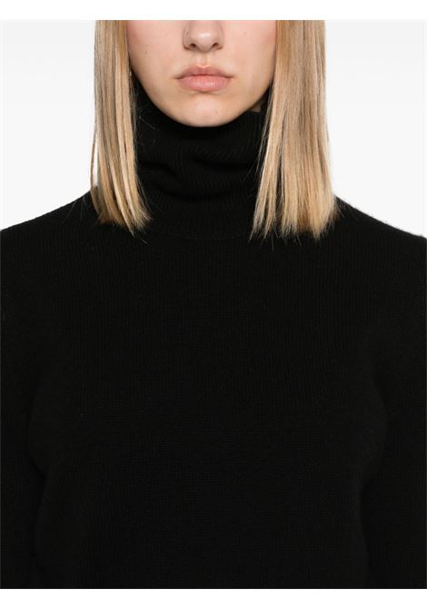 Black roll-neck cashmere jumper Theory - women THEORY | O0818716001