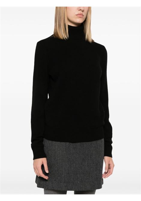 Black roll-neck cashmere jumper Theory - women THEORY | O0818716001