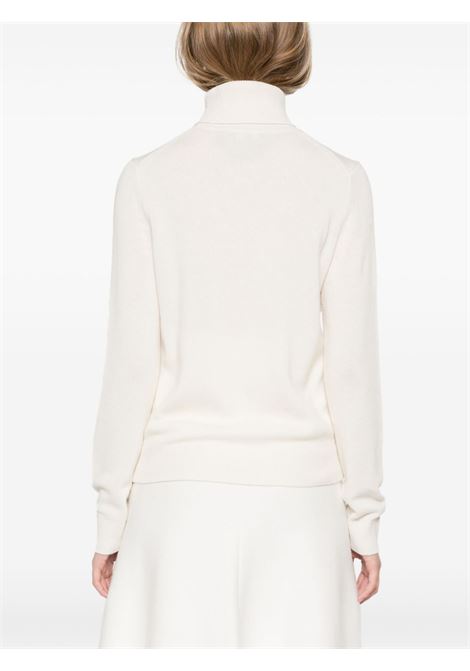 Ivory roll-neck cashmere jumper Theory - women THEORY | O0818716C05