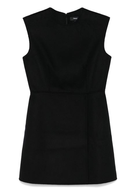 Black sleeveless mini dress Theory - women THEORY | Top | O0901602001