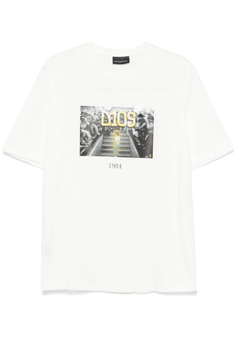 T-shirt Diego in bianco Throwback - uomo THROWBACK | TXTDIEGOWHT