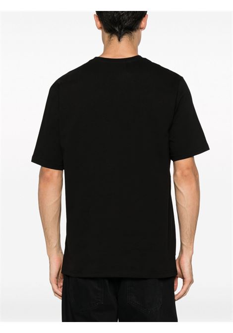 T-shirt con stampa in nero Throwback - uomo THROWBACK | TXTLOGOBLK