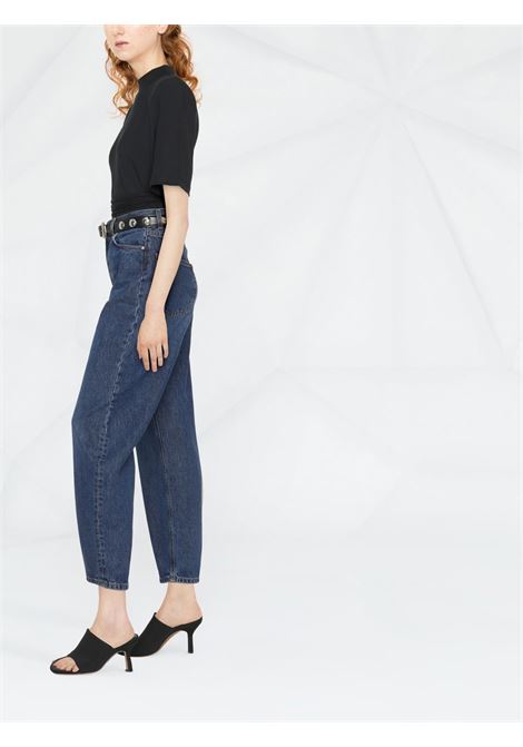 Blue high-waist boyfriend jeans Toteme - women TOTEME | 223231741404