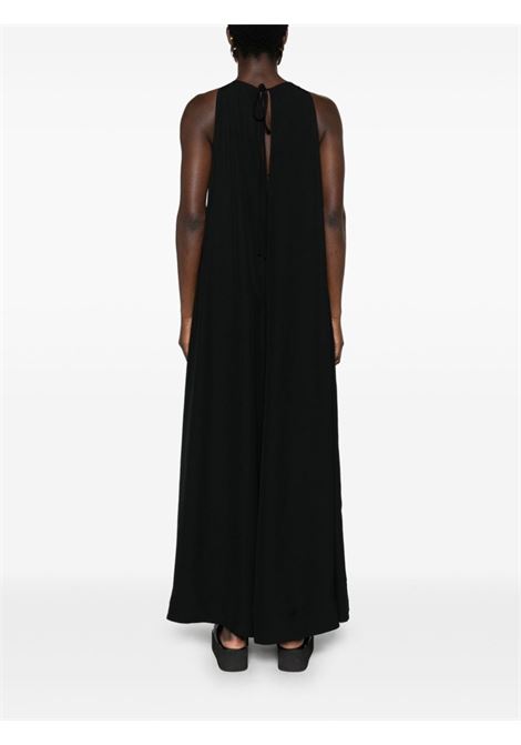 Black Kyro crepe maxi dress Toteme - women TOTEME | 243WRD0122FB0020001