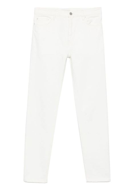 Jeans affusolati in bianco Toteme - donna